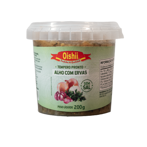 Alho Com Ervas Sem Sal 200g