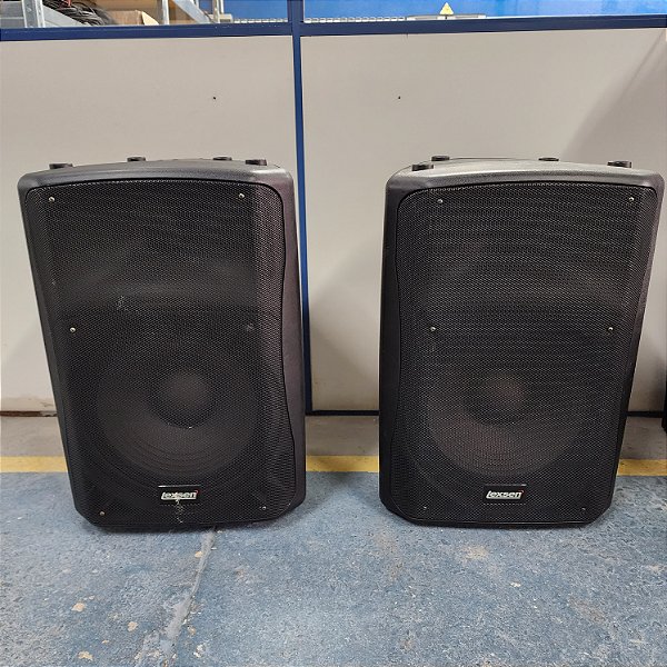 Kit 2 Caixas de Som Ativas 15" (Amplificadas) Promoção - LOCAÇÃO