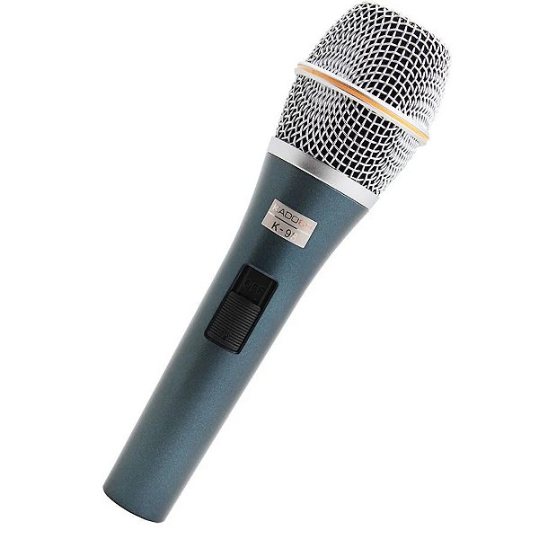 Microfone com Fio Kadosh K98 (k-98) Pro Dinâmico  - LOCAÇÃO