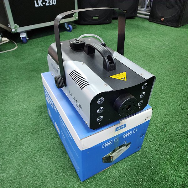 Máquina de Fumaça 1200w com Controle Sem Fio - LOCAÇÃO