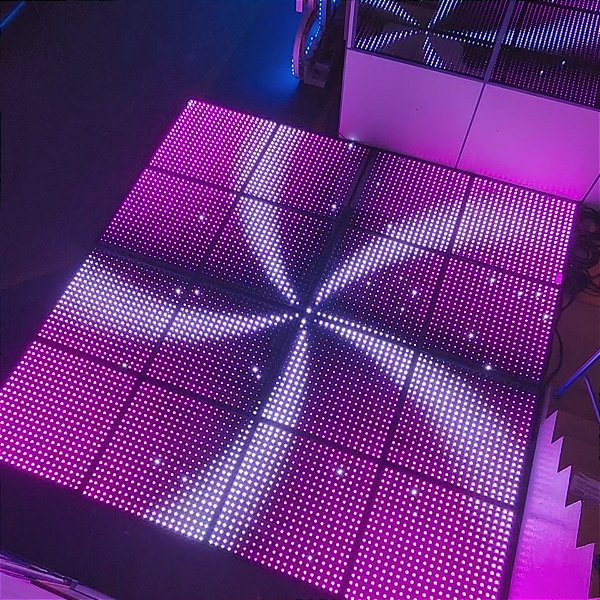 Pista de Dança DUBAI 4x4 Pixel Digital - LOCAÇÃO
