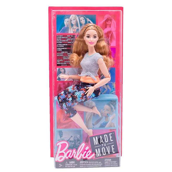 Boneca Barbie Made to Move Ruiva