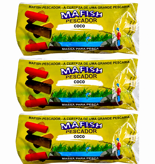 Kit C/ 3 Mafish Coco
