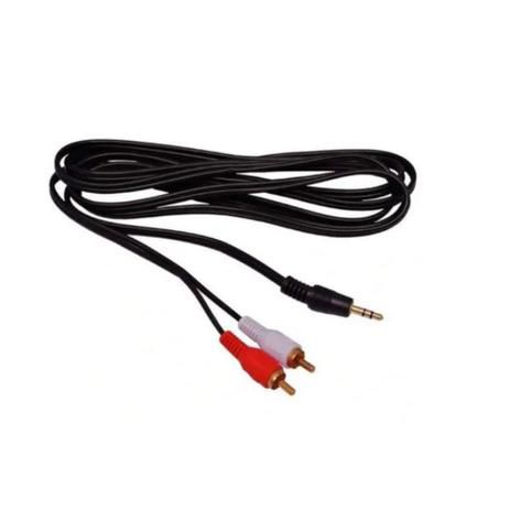 Cabo Auxiliar P2 Macho X Rca Macho Audio 1,4 m