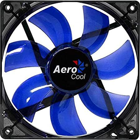 Cooler 120mm AeroCool Lightning Blue - LED Azul