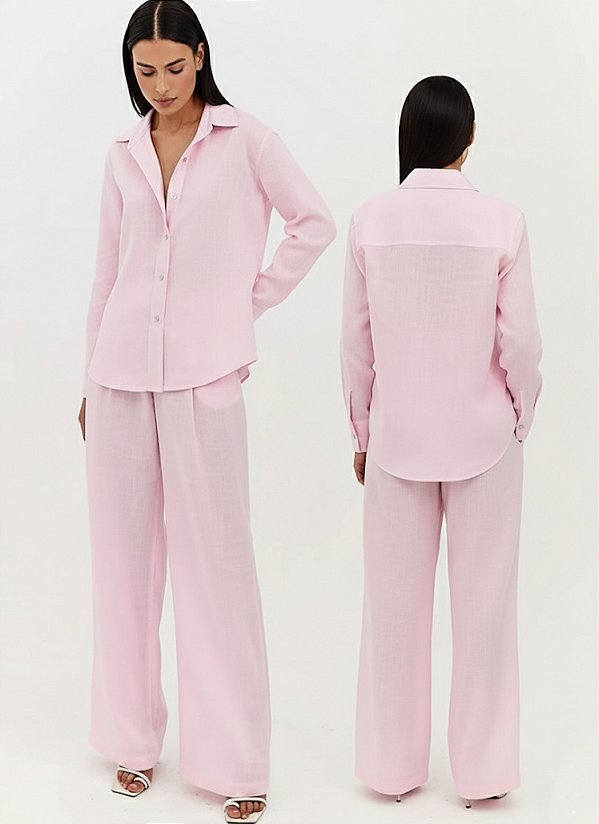 CALÇA ELVIRA ROSE - ILI BASIC