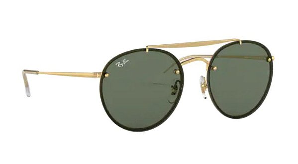 Óculos Solar Rayban Round Blaze Double Brigde