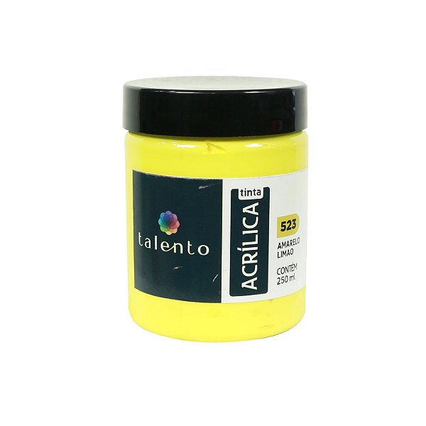 Tinta P/Tela 523 - Amarelo Limão  250ml
