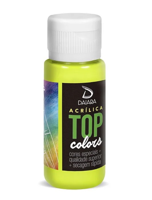 Tinta Acrílica Top Colors Neon 60ml