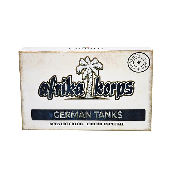 Kit para Modelismo Afrika Korps German Tanks