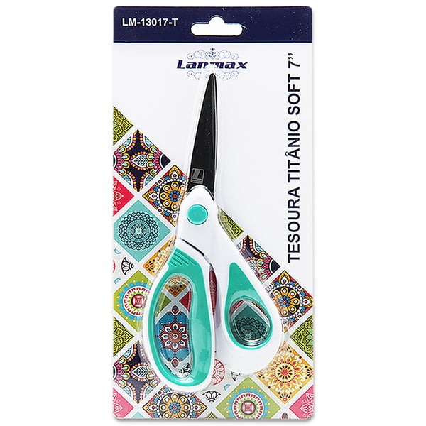 Tesoura Titânio Soft 7"