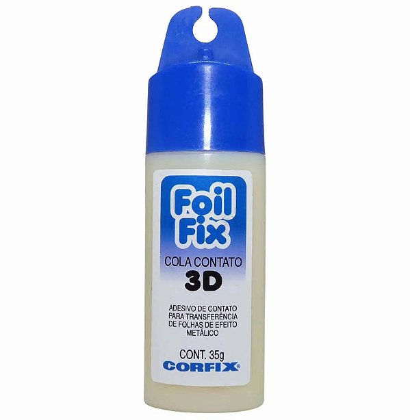Cola Contato 3D Foil Fix 35g Corfix