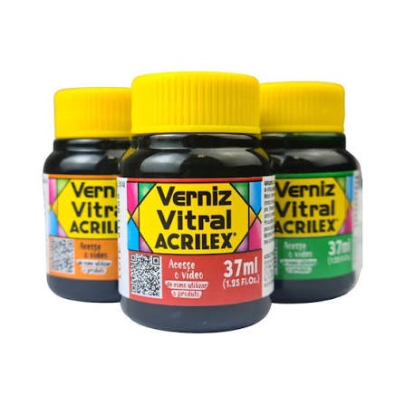 Verniz Vitral 37ml Acrilex - Unidade