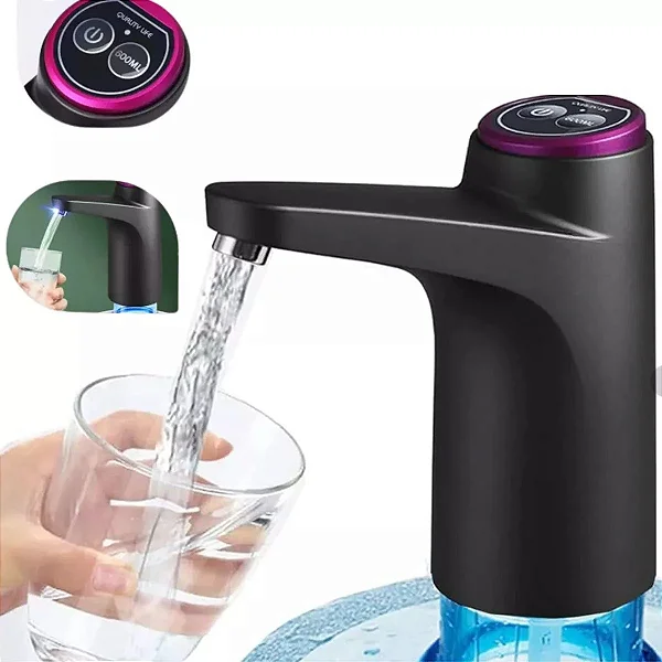 Bomba Galão De Água Recarregável Dispenser Usb - K-15-1