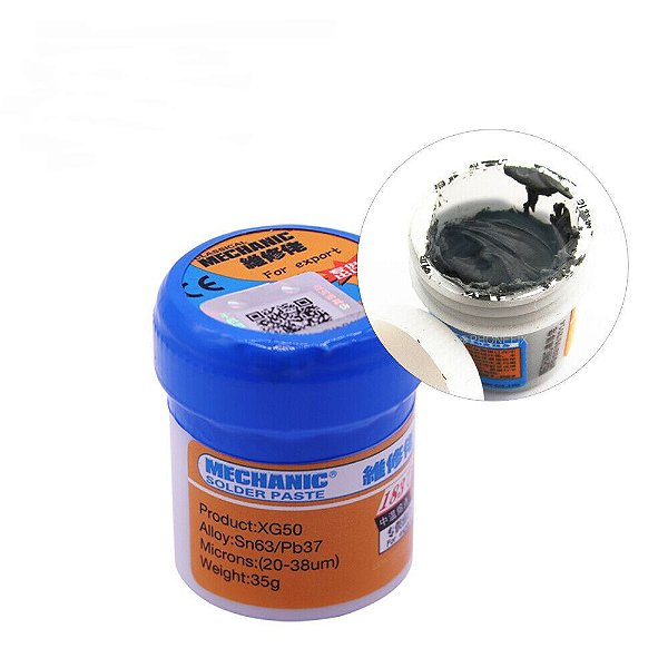 Solda Estanho Em Pasta Para Bga Smd Mechanic Xg-50