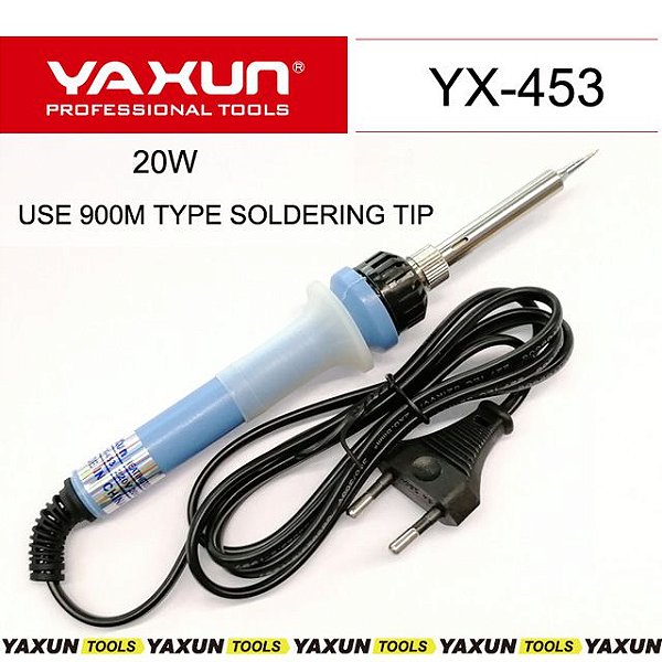 Ferro De Solda Yaxun 20w Ponta Padrao Yaxun 110v