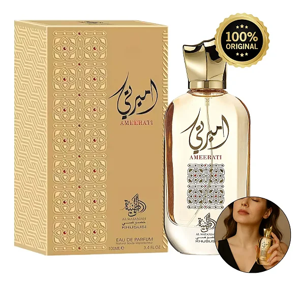 Perfume Arabe Al Wataniah Ameerati Eau De Perfum 100ml