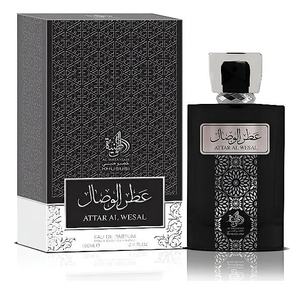 Perfume Arabe Al Wataniah Attar Al Wesal Masculino 100 Ml
