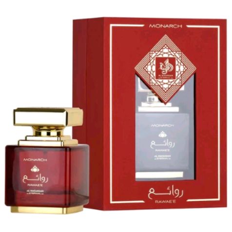 Perfume Arabe Al Wataniah Rawaee Monarch Masculino Edp 100ml