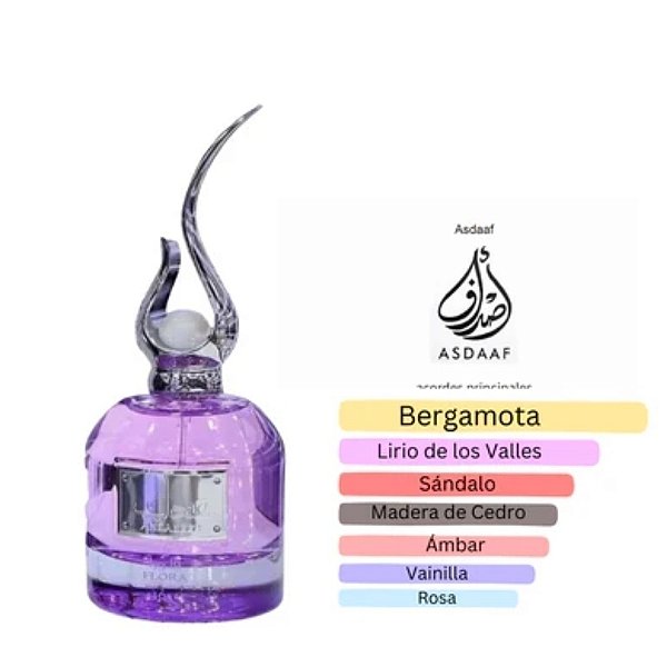 Perfume Arabe Asdaaf Andaleeb Flora Edp 100ml