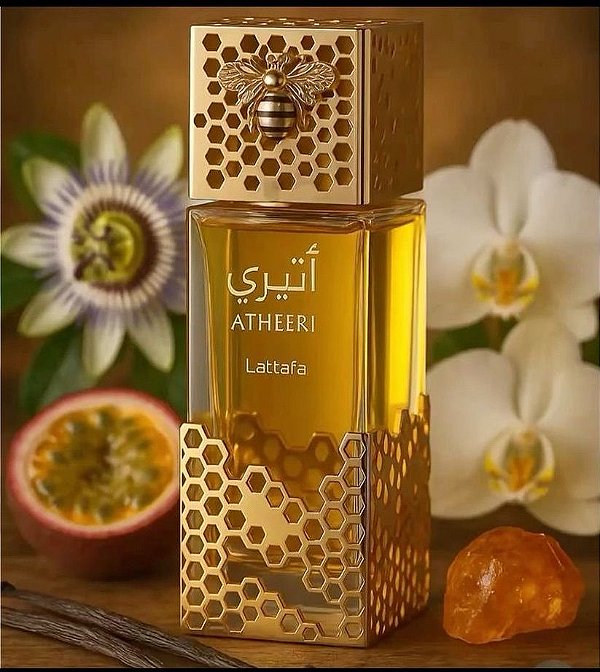 Perfume Arabe Lattafa Atheeri 100 Ml Feminino Eua De Parfum