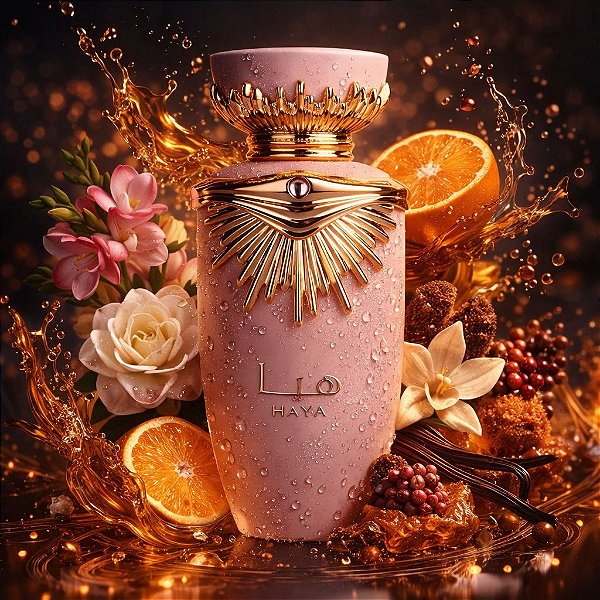 Perfume Arabe Lattafa Haya Femenino Edp Eau De Parfum 100ml
