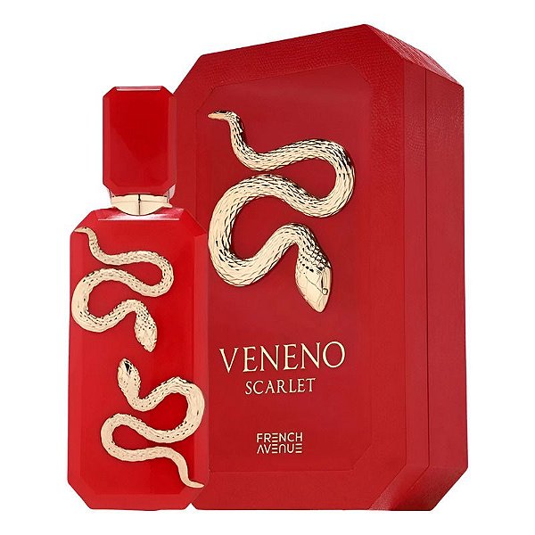 Perfume arabe French Avenue Veneno Scarlet 100m