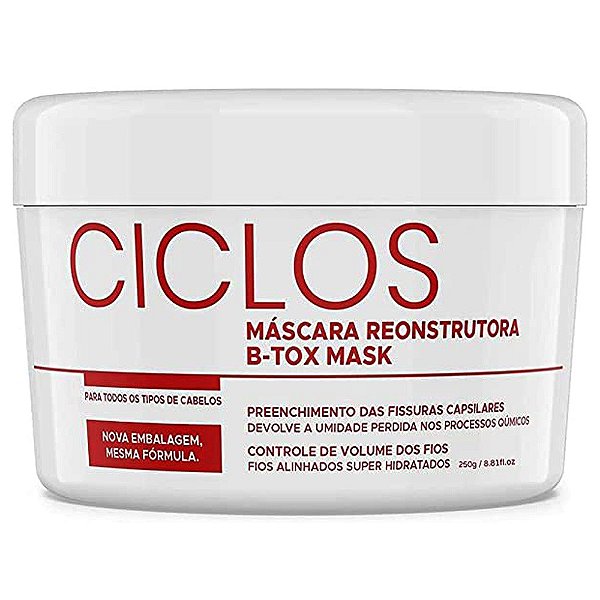 Portier Ciclos - Máscara Hidratante reconstrutora Botox 300gr