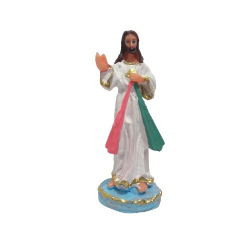 Imagem de Jesus Misericordioso PP em resina- O Pacote com 3 unidades - Cód.: 5774