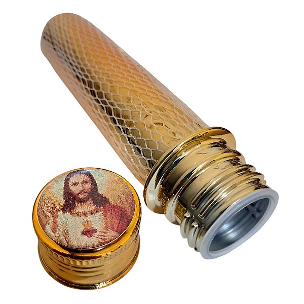 Aspersório para Água Benta do Sagrado Coração de Jesus - Pacote com 3 peças - Cód.: 3858