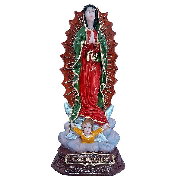 Imagem de Nossa Senhora de Guadalupe em Resina - Tamanho M - A Peça - Cód.: 9150