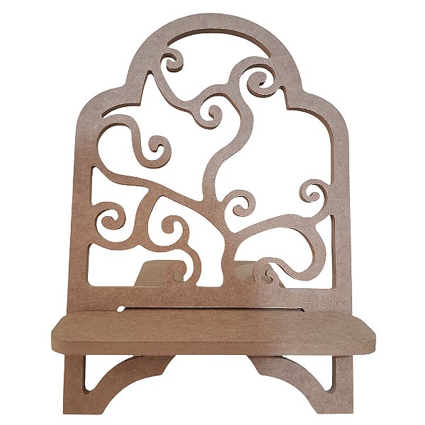Porta Bíblia Floral - em MDF - O Pacote com 3 Peças - Cód.: 8994