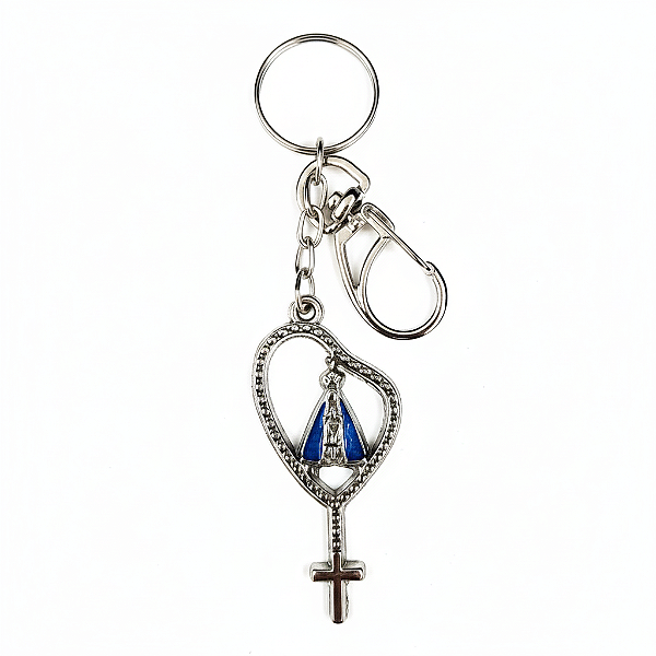 Chaveiro Terço de Nossa Senhora Aparecida - O Pacote com 3 Peças - Cod.: 9143