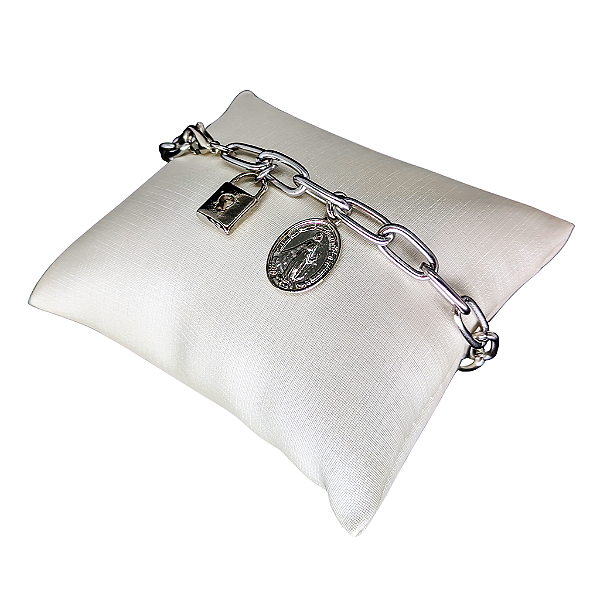 Pulseira Consagração - Nossa Senhora das Graças - o Pacote com 3 Peças - Cod.: 1350