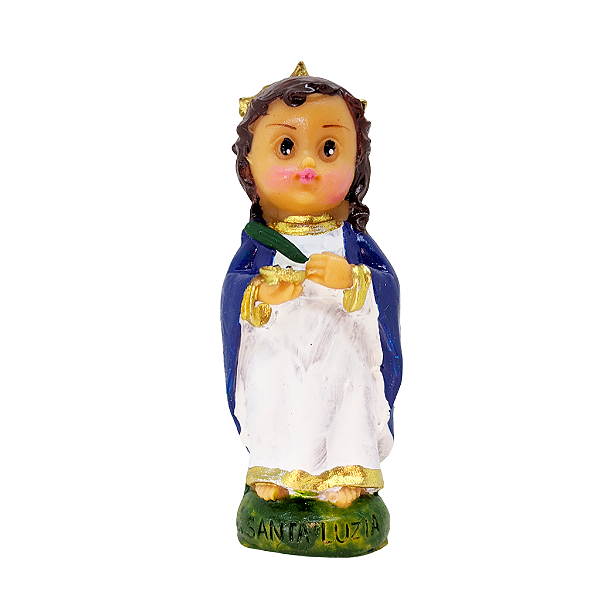 Santa Luzia Imagem Infantil P - O Pacote com 3 Peças - Cód.: 4048