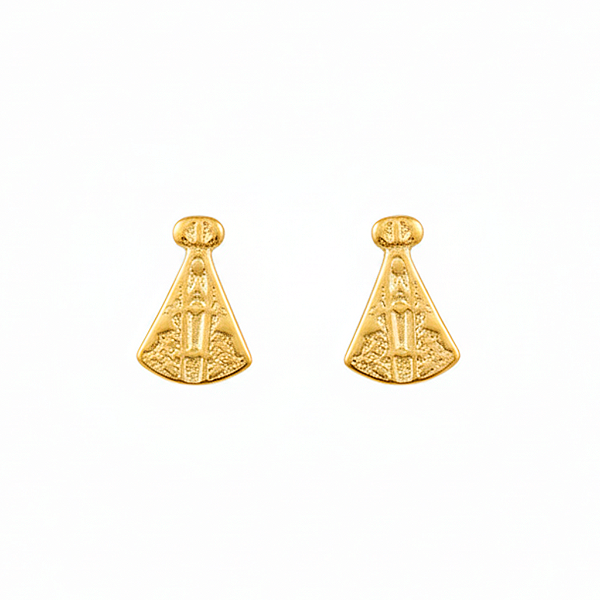 Brinco de Nossa Senhora Aparecida - Pacote com 3 Pares - Cód.: 8149