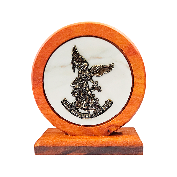 Adorno de Mesa São Miguel Arcanjo Redondo - A Peça - Cód.: 8900