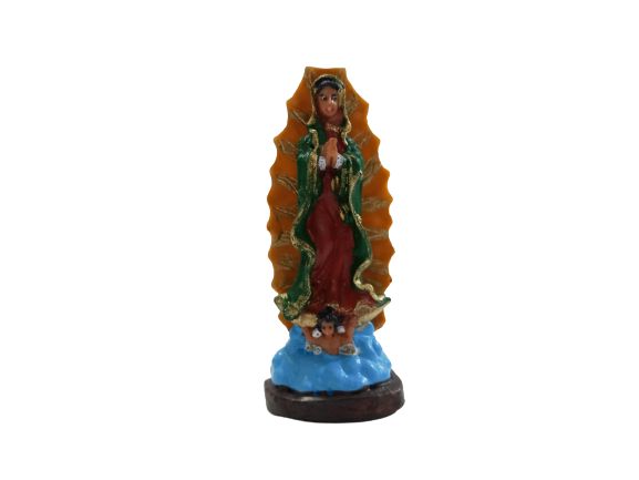 Imagem de Nossa Senhora de Guadalupe PP em Resina - O pacote com 3 peças - Cód.: 5774