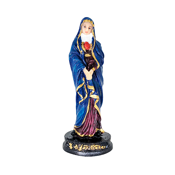 Imagem de Nossa Senhora das Dores P em Resina - A Peça - Cód.: 8564