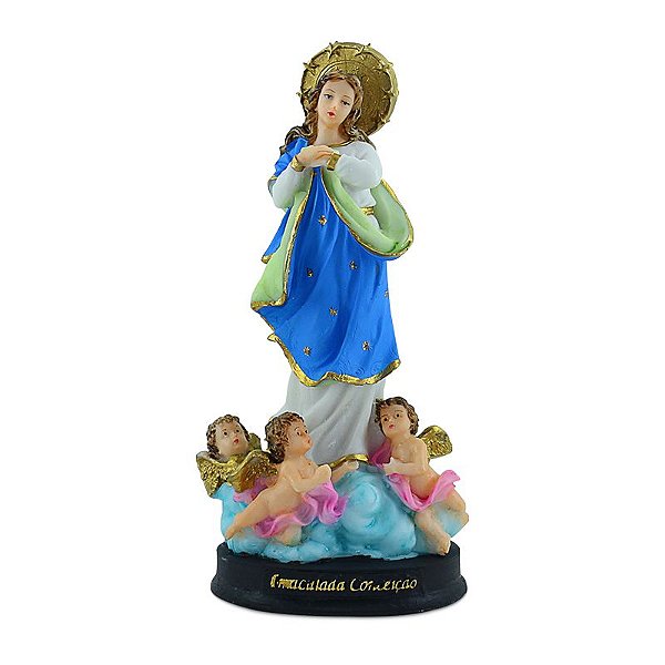 Imagem de Nossa Senhora da Imaculada Conceição em Resina - Tamanho G - A Peça - Cód.: 3937