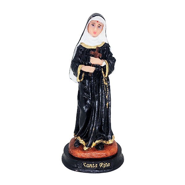 Imagem Santa Rita M em Resina - A Unidade - Cód.: 8647