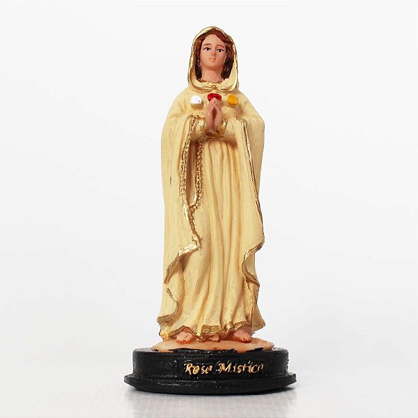 Imagem de Nossa Senhora da Rosa Mística P em Resina - A Peça - Cód.: 8564