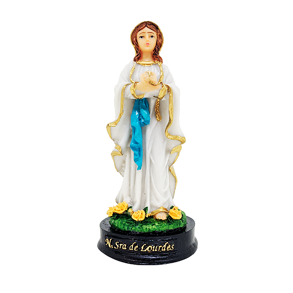 Imagem de Nossa Senhora de Lourdes P em Resina - A Peça - Cód.: 8564