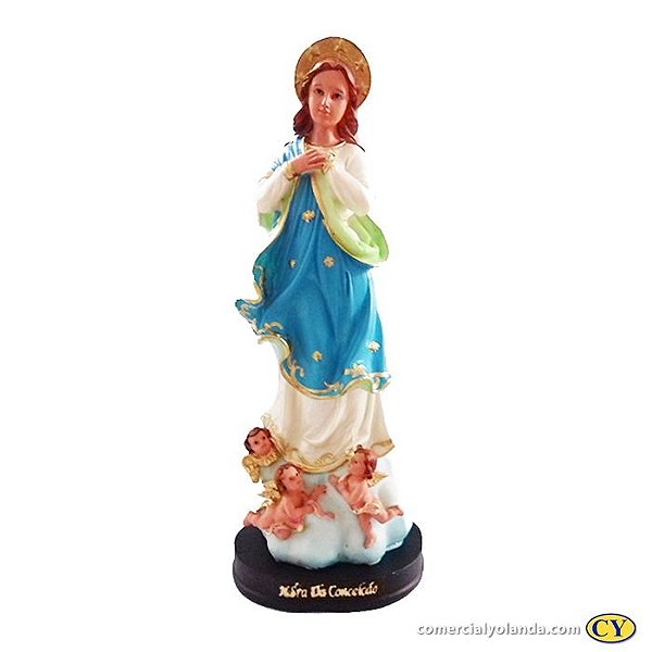 Imagem de Nossa Senhora da Imaculada Conceição em Resina - Tamanho GG - A Peça - Cód.: 3935