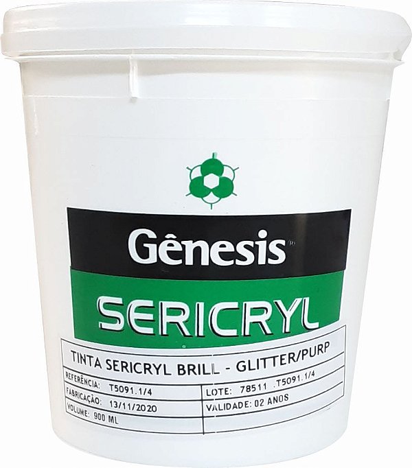 Tinta Cola para Glitter Sericryl Brill-Genesis