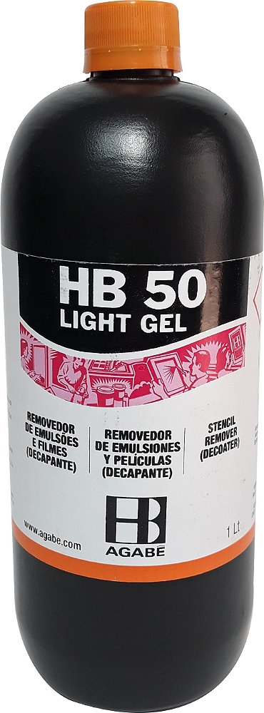 HB 50 Ligth Gel - Removedor de Emulsão - Agabê