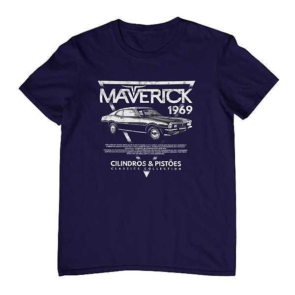 Camiseta Masculina Carros Clássicos - Maverick