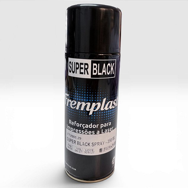 Reforçador de imagem a laser Super Black 350 ml Fremplast