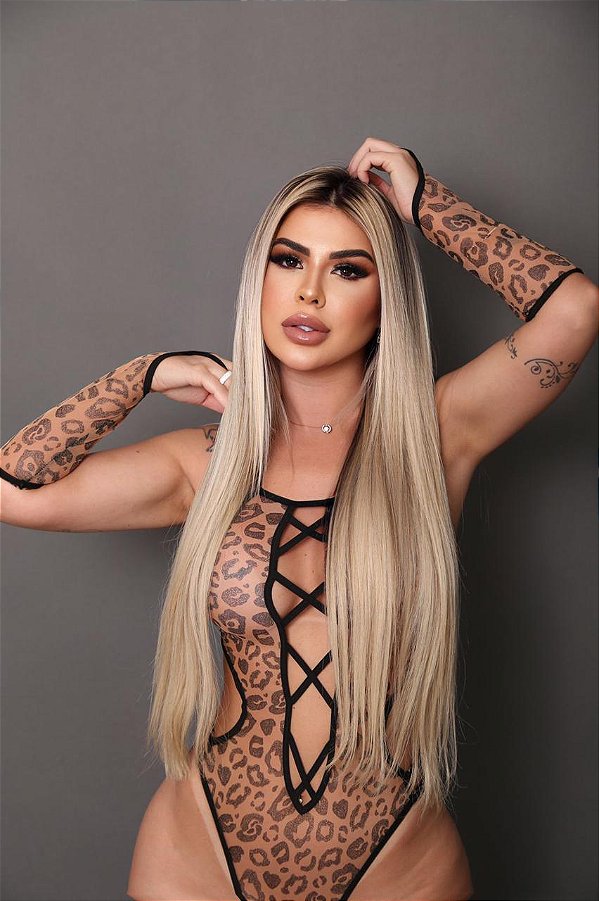 Body personalizado tigresa/oncinha