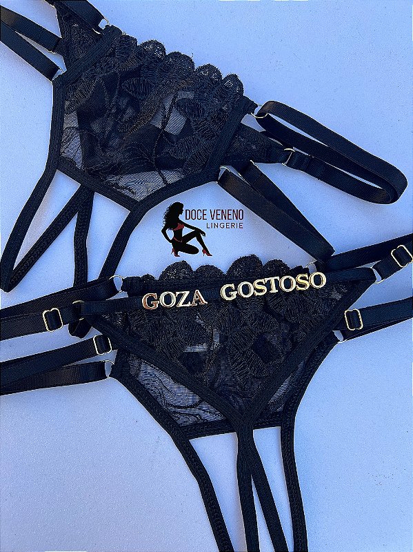 Calcinha Personalizada (u) Secretária | Preta